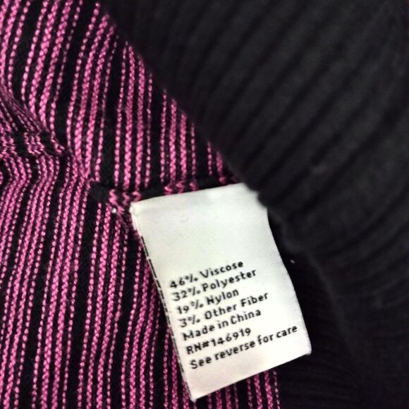 Nine West Long Sleeve Top with Glitter Threads Size Large - Picture 4 of 8